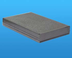 9-1/2 X 6-3/8 X 1-3/8 PLASTIC BOX